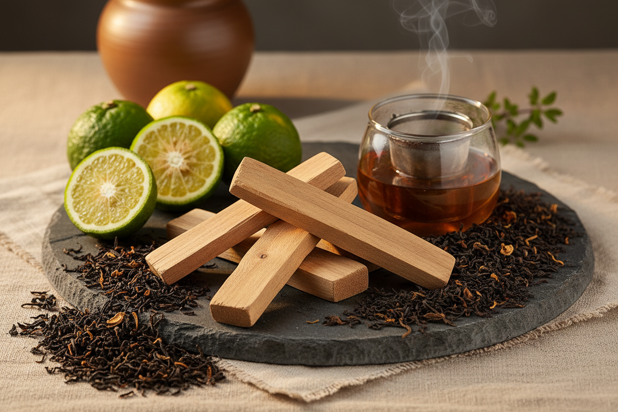 indian sandalwood and bergamot black tea