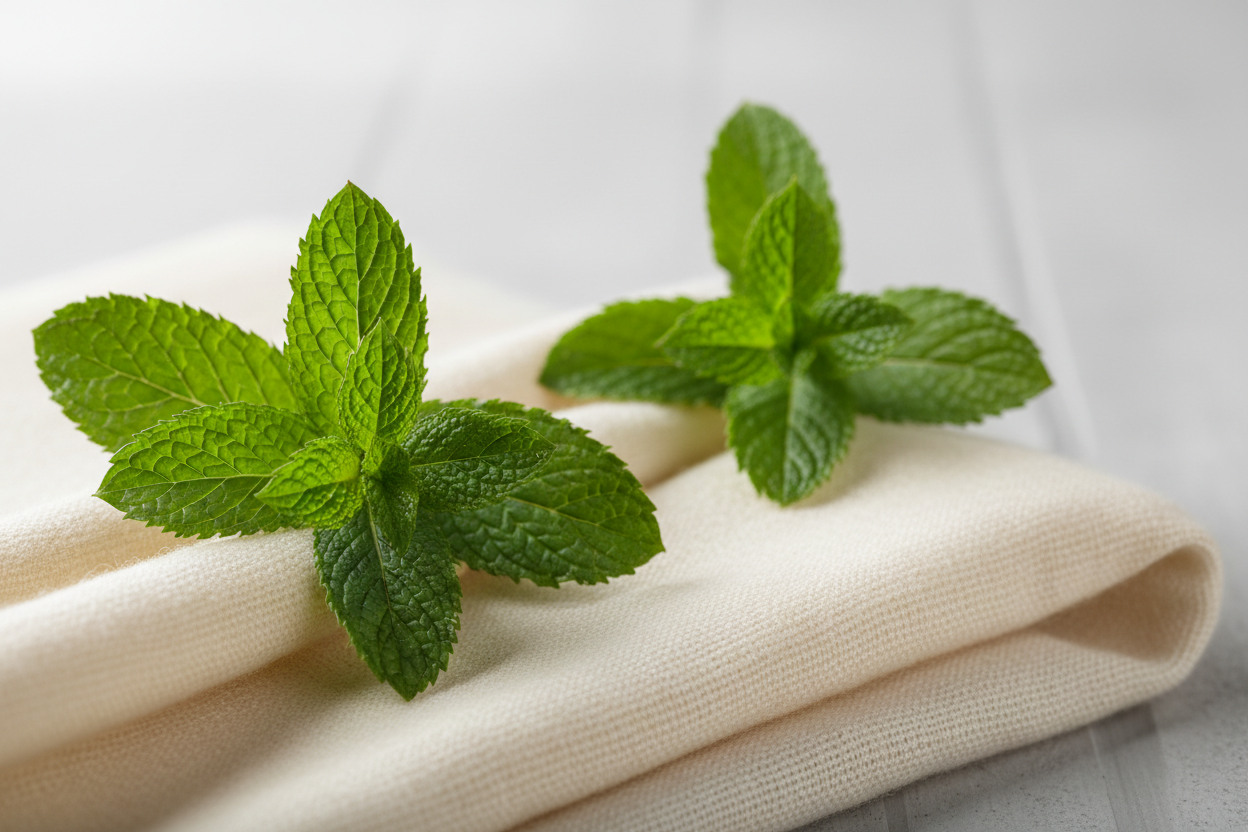 peppermint and cashmere